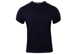 Мужская футболка Tommy Hilfiger TEE SS, темно-синяя, UM0UM00562 416 15565 цена и информация | Мужские футболки | 220.lv