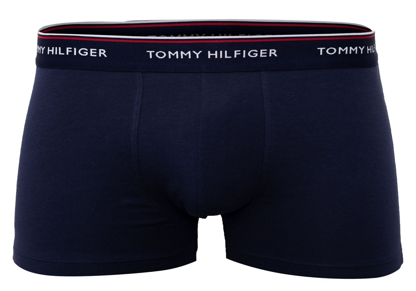 Vīriešu bokseršorti Tommy Hilfiger, ar zemu jostasvietu, 3 pāri, tumši zili, 1U87903841 409 16651 cena un informācija | Vīriešu apakšbikses | 220.lv