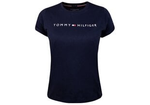 Sieviešu T-krekls Tommy Hilfiger RN TEE SS Navy UW0UW01618 416 16878 cena un informācija | T-krekli sievietēm | 220.lv