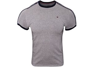 Vīriešu T-krekls Tommy Hilfiger RN TEE SS, pelēks, UM0UM00562 004 16748 цена и информация | Мужские футболки | 220.lv