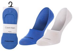 Zeķes Calvin Klein, 2 pāri, BLUE/WHITE 100001807 007 18854 цена и информация | Мужские носки | 220.lv