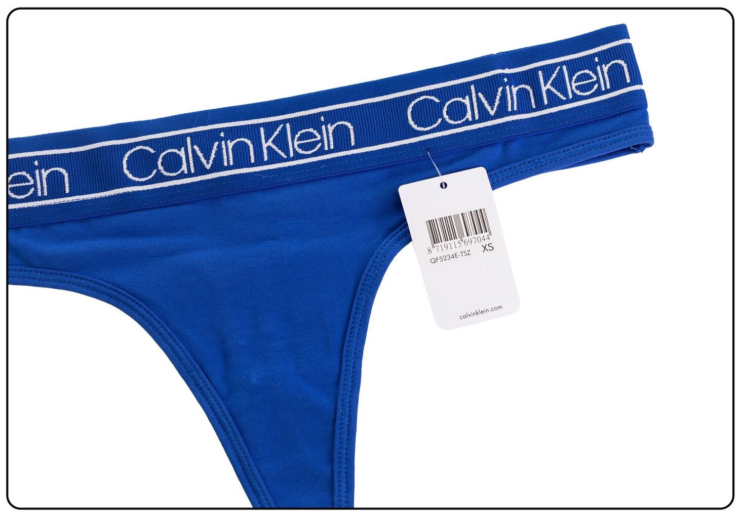 Stringi sievietēm Calvin Klein BLUE QF5234E TSZ 19724 cena un informācija | Sieviešu biksītes | 220.lv