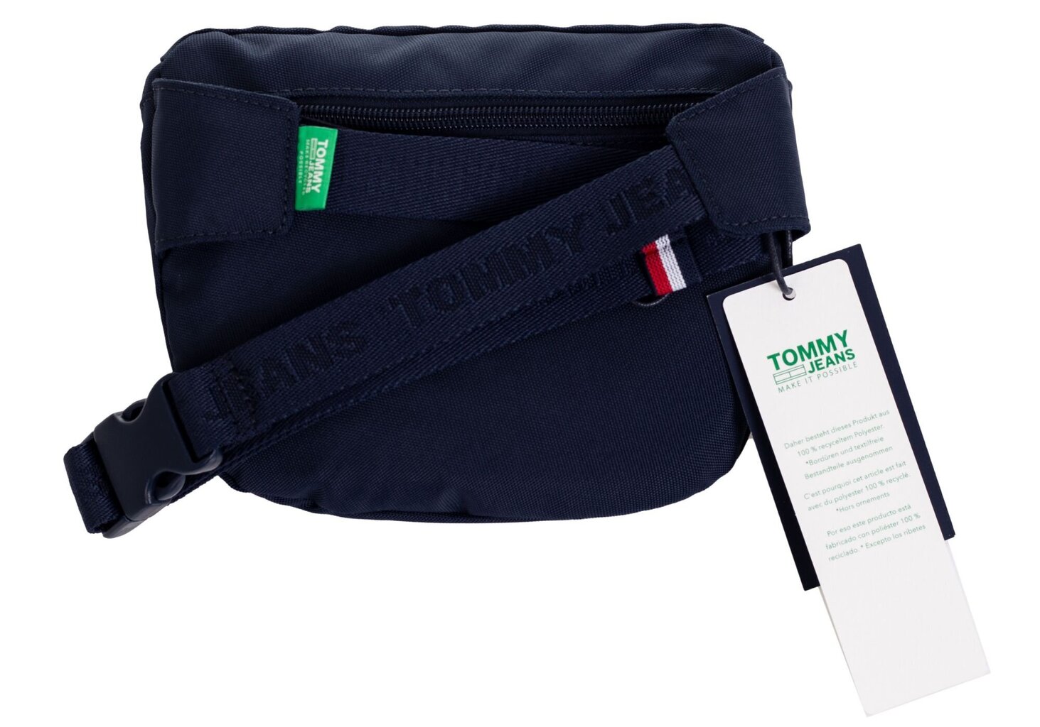 Soma sievietēm Tommy Hilfiger TJW CAMPUS GIRL BUMBAG, tumši zila AW0AW08955 C87 cena un informācija | Sporta somas un mugursomas | 220.lv