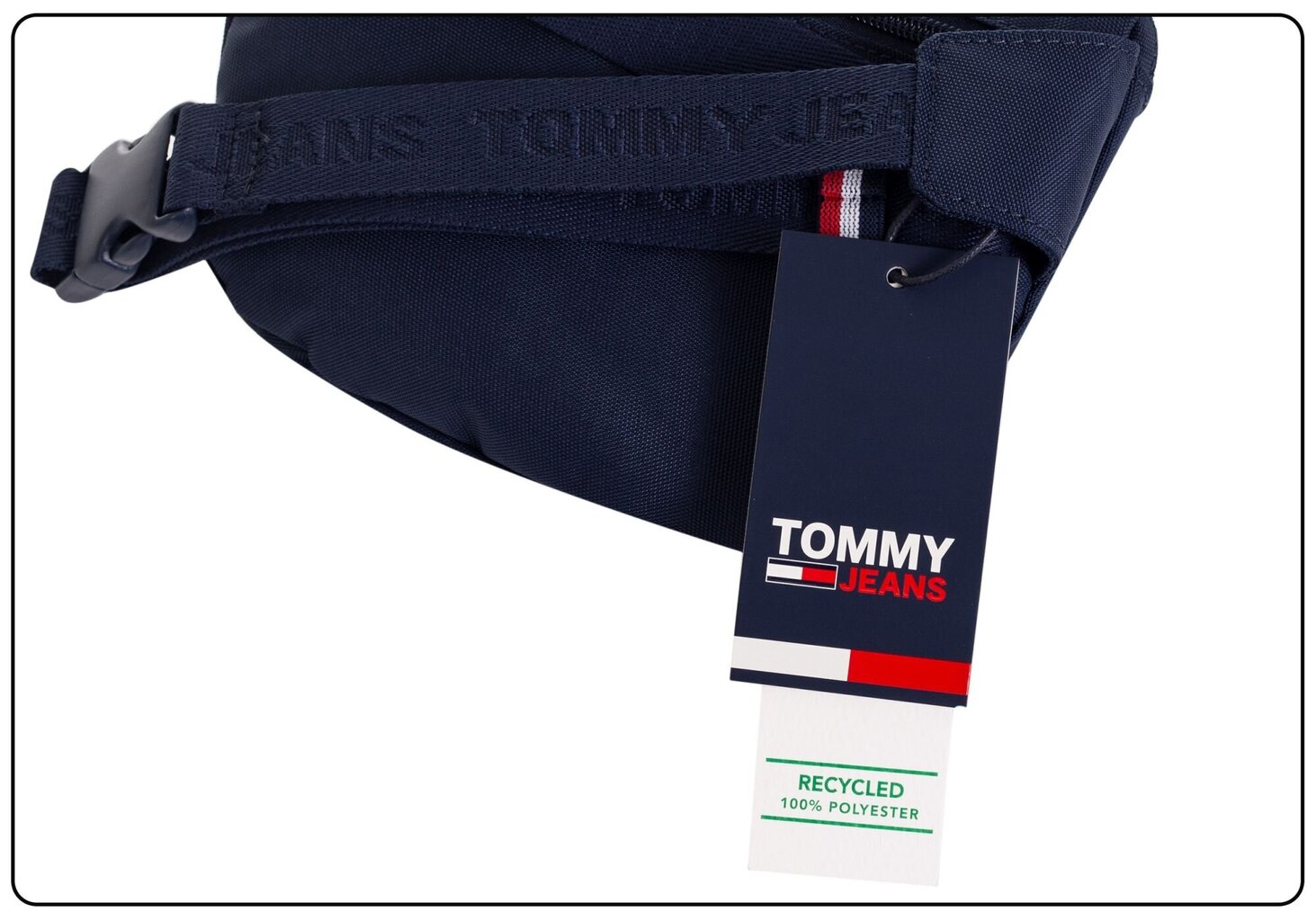 Soma sievietēm Tommy Hilfiger TJW CAMPUS GIRL BUMBAG, tumši zila AW0AW08955 C87 cena un informācija | Sporta somas un mugursomas | 220.lv