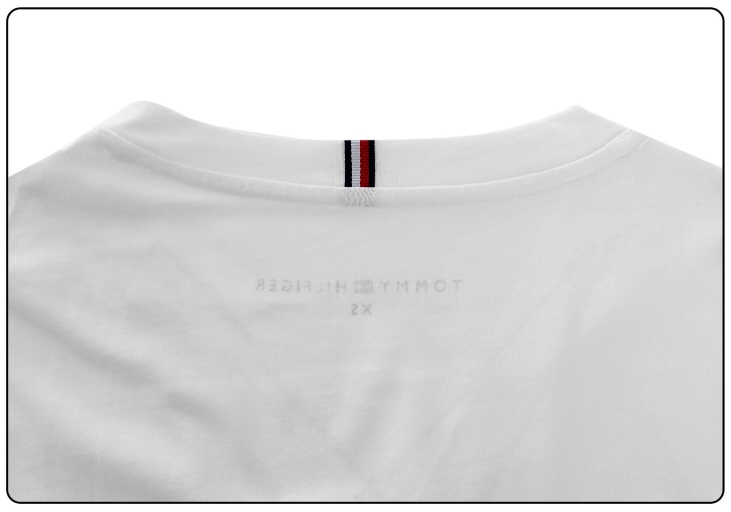 T-krekls Tommy Hilfiger Heritage V-neck Tee White WW0WW24969 100 19084 cena un informācija | T-krekli sievietēm | 220.lv