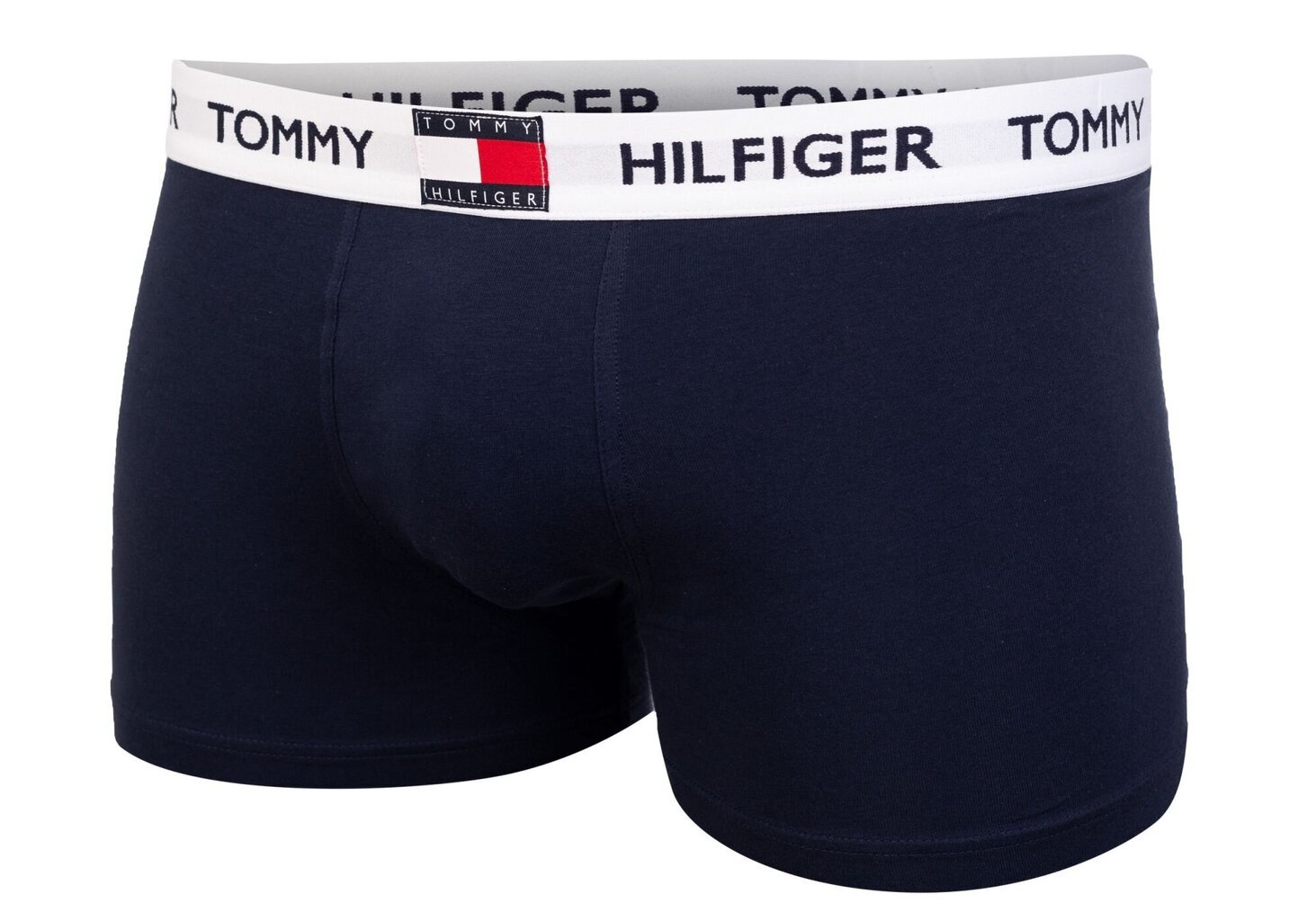 Bokseri vīriešiem Tommy Hilfiger 1 PAK NAVY UM0UM01810 CHS 19720 cena un informācija | Vīriešu apakšbikses | 220.lv