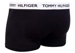 Мужские боксеры Tommy Hilfiger, 1 шт, черные, UM0UM01810 BEH 19732 цена и информация | Мужские трусы Nek, черные | 220.lv