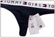 Stringu biksītes sievietēm Tommy Hilfiger THONG NAVY UW0UW01572 416 19911 cena un informācija | Sieviešu biksītes | 220.lv