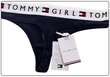 Stringu biksītes sievietēm Tommy Hilfiger THONG NAVY UW0UW01572 416 19911 цена и информация | Sieviešu biksītes | 220.lv