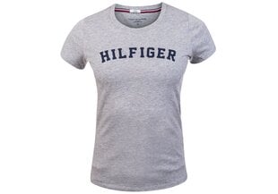 Женская футболка Tommy Hilfiger T-SHIRT SS TEE PRINT GRAY UW0UW00091 004 19861 цена и информация | Футболка женская | 220.lv