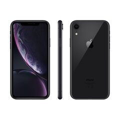 Apple iPhone XR, 64GB, melns, lietots A cena un informācija | Mobilie telefoni | 220.lv