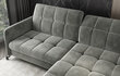 Mīksts stūra dīvāns NORE Lorelle 86, smilšu krāsa cena un informācija | Stūra dīvāni | 220.lv