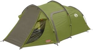 Telts Coleman Tasman 3 Plus, zaļa цена и информация | Палатки | 220.lv