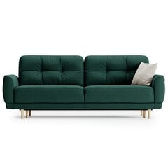 Dīvāns Homede Canto 3S, zaļš cena un informācija | Dīvāni | 220.lv