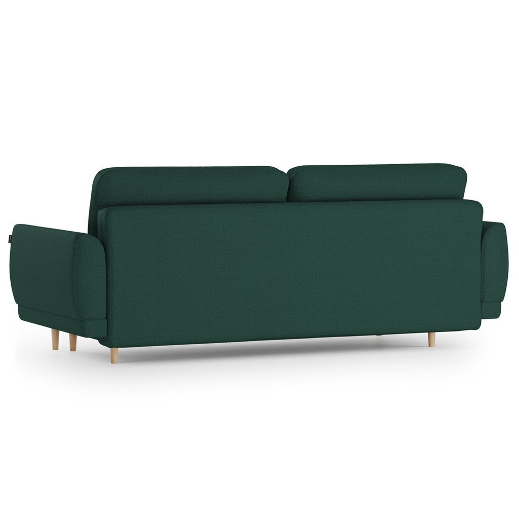 Dīvāns Homede Canto 3S, zaļš cena un informācija | Dīvāni | 220.lv