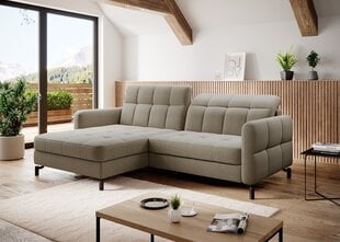 Stūra dīvāns NORE Lorelle 109, smilškrāsas cena un informācija | Stūra dīvāni | 220.lv
