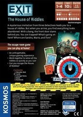 Galda spēle Exit: The Game – The House of Riddles, EN cena un informācija | Galda spēles | 220.lv