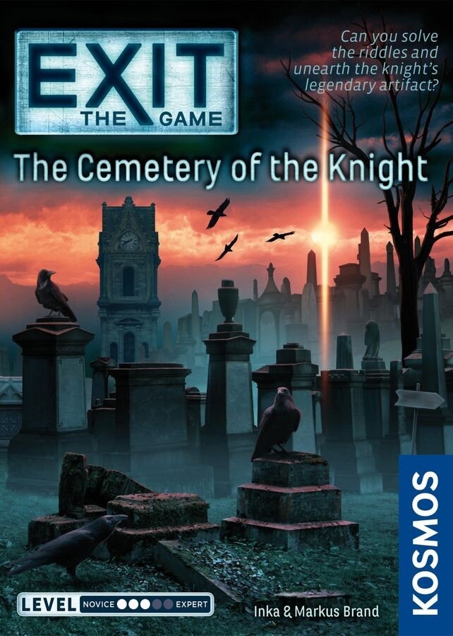 Galda spēle Exit: The Game – The Cemetery of the Knight, EN cena un informācija | Galda spēles | 220.lv