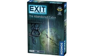 Настольная игра Exit: The Game – The Abandoned Cabin, EN цена и информация | Настольные игры, головоломки | 220.lv