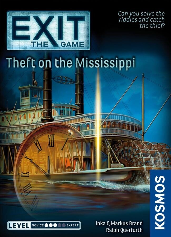 Galda spēle Exit: The Game – Theft on the Mississippi, EN cena un informācija | Galda spēles | 220.lv