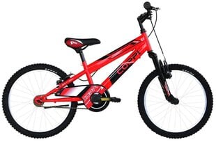 BICYCLE 20" JUNIOR MAN HELLO 2/RED/BLACK 8001446125601 COPPI цена и информация | Велосипеды | 220.lv