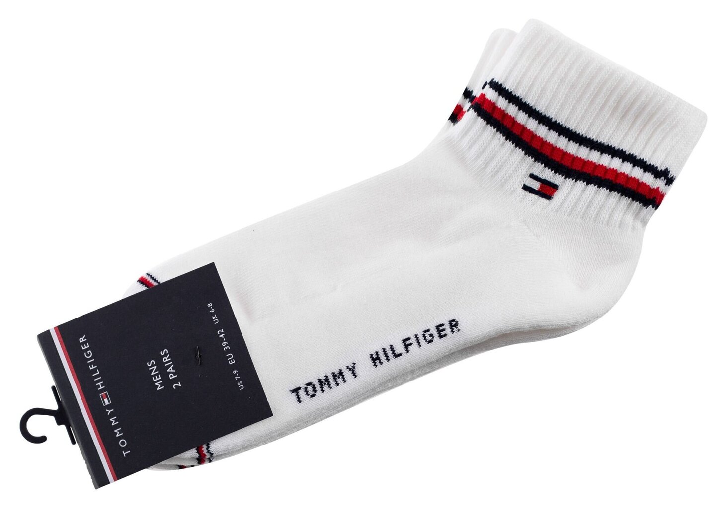 Мужские носки Tommy Hilfiger, 2 пары, белые,100001094 300 18164 цена | 220.lv