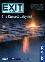 Настольная игра Exit: The Game - The Cursed Labyrinth, EN цена и информация | Настольная игра | 220.lv