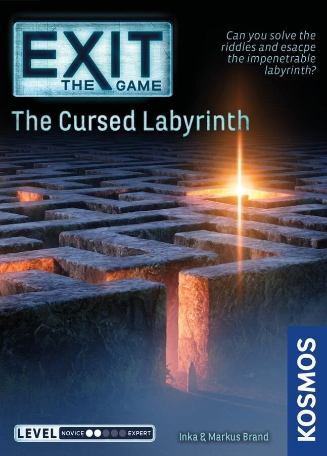 Galda spēle Exit: The Game – The Cursed Labyrinth, EN cena un informācija | Galda spēles | 220.lv