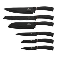 6 Набор кухонных ножей BERLINGER HAUS BH-2414 цена и информация | Ножи и аксессуары для них | 220.lv