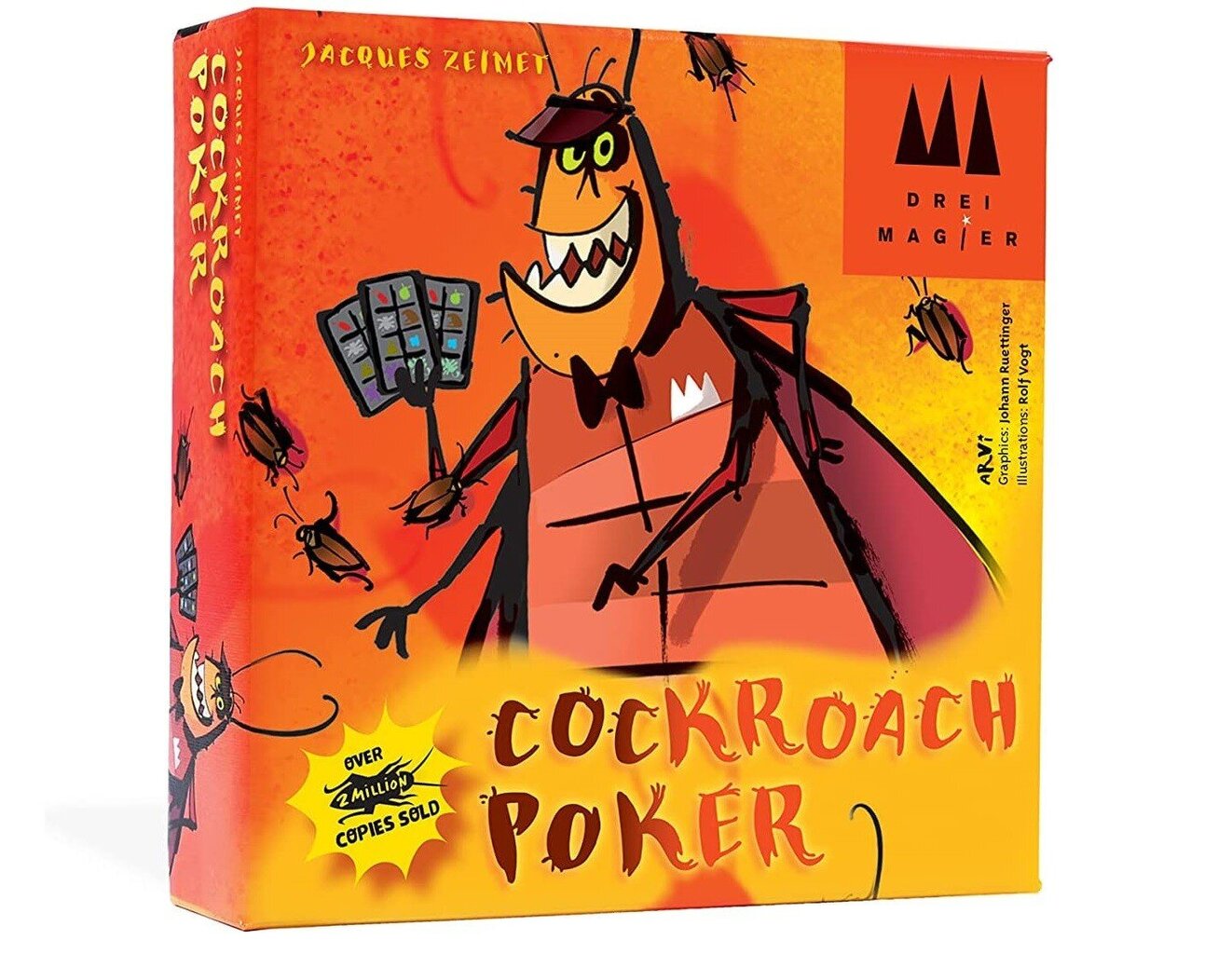 Настольная игра Cockroach Poker, EN цена | 220.lv