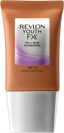 Šķidrā grima bāze Youthfx Fill Revlon SPF 20: Krāsa - 405 - Almond - 30 ml cena un informācija | Grima bāzes, tonālie krēmi, pūderi | 220.lv