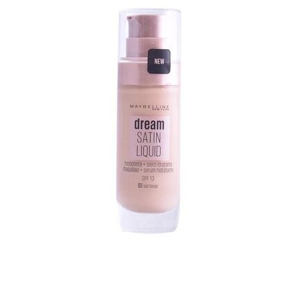 Šķidrā grima bāze Dream Satin Liquid Maybelline (30 ml): Krāsa - 40 - Sun beige cena un informācija | Grima bāzes, tonālie krēmi, pūderi | 220.lv