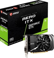 MSI GeForce GTX 1650 D6 Aero cena un informācija | Videokartes (GPU) | 220.lv