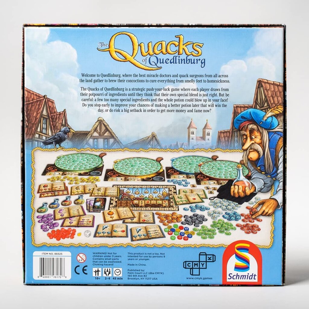 Galda spēle The Quacks of Quedlinburg, EN cena un informācija | Galda spēles | 220.lv