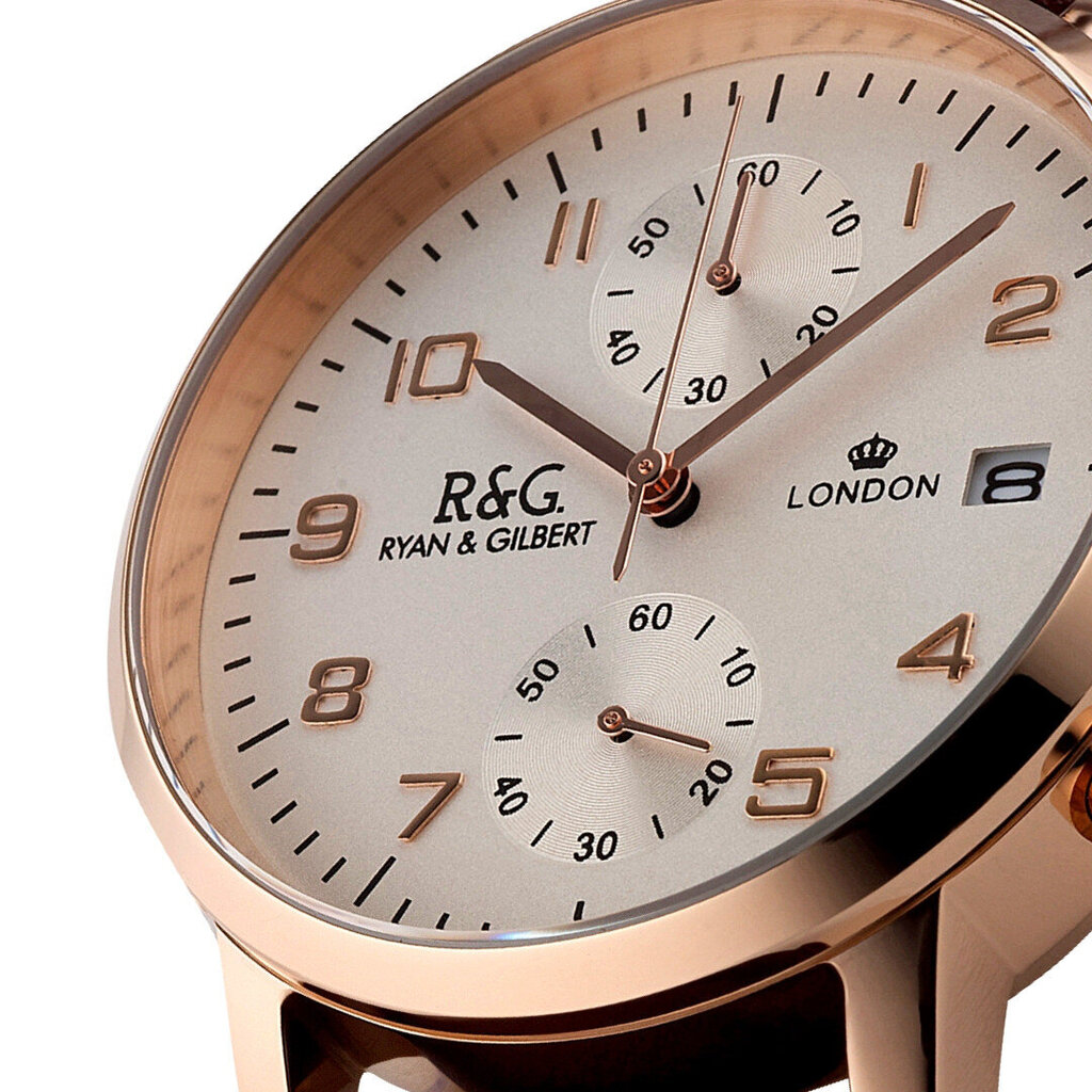 Vīriešu pulkstenis Ryan & Gilbert London RG00802 cena un informācija | Vīriešu pulksteņi | 220.lv