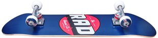 Скейтборд RAD Logo Progressive Complete 7,75", темно-синий цена и информация | Скейтборды | 220.lv
