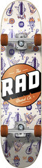 Скейтборд RAD Logo Progressive Complete 7,75", Wallpaper цена и информация | Скейтборды | 220.lv