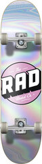 RAD Logo Progressive Complete Skateboard 8 ", Holographic cena un informācija | Skrituļdēļi | 220.lv