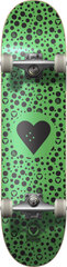 Heart Supply Round Logo skeitbords 8 ", zaļš cena un informācija | Skrituļdēļi | 220.lv