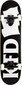 KFD Young Gunz skeitbords, 7,75 collas, Flagship Black cena un informācija | Skrituļdēļi | 220.lv