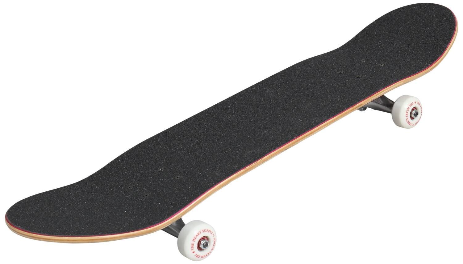 Heart Supply Society Pro Skateboard 8,25", sarkans cena un informācija | Skrituļdēļi | 220.lv