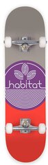 Скейтборд Habitat Leaf Dot, 8 дюймов, фиолетовый цена и информация | Скейтборды | 220.lv