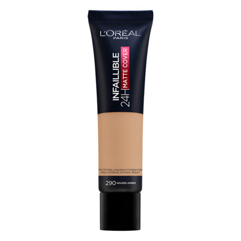 Šķidrais grims Infaillible 24H L'Oreal Make Up (35 ml): Krāsa - 300-amber cena un informācija | Grima bāzes, tonālie krēmi, pūderi | 220.lv