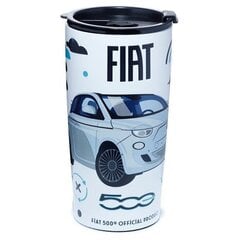 Кружка-термос Fiat 500, 500 мл цена и информация | Термосы, термокружки | 220.lv
