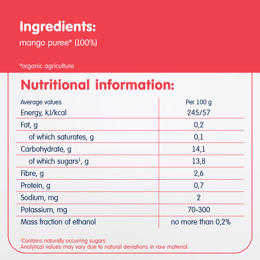 "Mango" organiskais biezenis FLEUR ALPINE, no 6 mēnešiem, 90 g x 6 цена и информация | Biezeņi | 220.lv