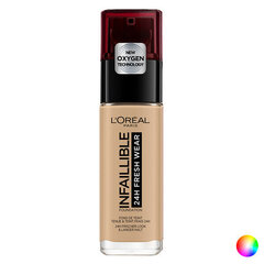 Šķidrā grima bāze Infaillible 24H L'Oreal Make Up (30 ml): Krāsa - 230-miel éclat cena un informācija | Grima bāzes, tonālie krēmi, pūderi | 220.lv