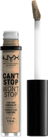 Sejas korektors Can't Stop Won't Stop NYX (3,5 ml): Krāsa - fair cena un informācija | Grima bāzes, tonālie krēmi, pūderi | 220.lv