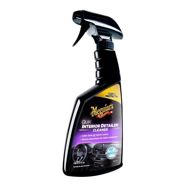 Meguiars G13616 Ātrs un drošs LCD plastmasas ādas gumijas salona tīrīšanas līdzeklis (473ml) (USA) cena un informācija | Auto ķīmija | 220.lv