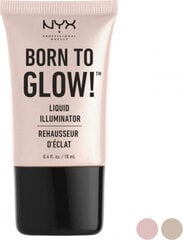 Средство, подсвечивающее кожу Born To Glow! NYX: цвет - gleam, 18 мл цена и информация | Пудры, базы под макияж | 220.lv