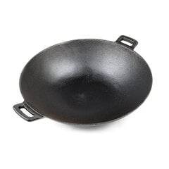 Čuguna wok panna Bastard ø 36 cm cena un informācija | Grila, barbekjū piederumi un aksesuāri | 220.lv